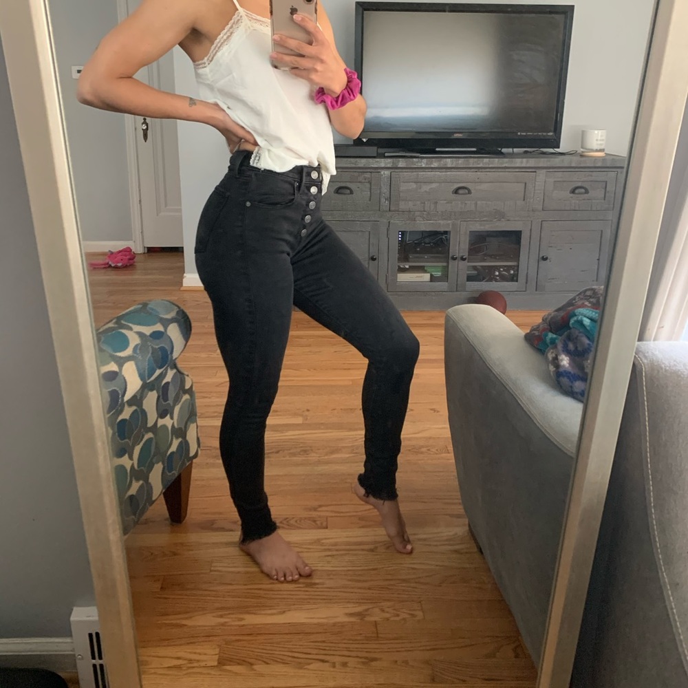 Abercombie & Fitch curve love high rise jeans 00